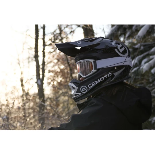 Casca CFMOTO negru L Open face Offroad