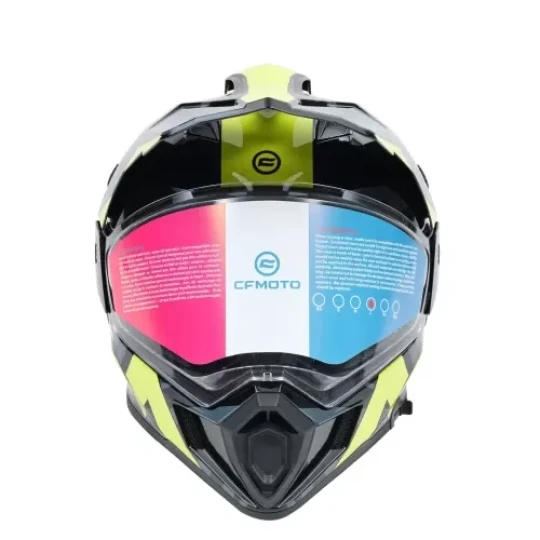 CASCA CFMOTO ENDURO NEGRU/VERDE 85244H