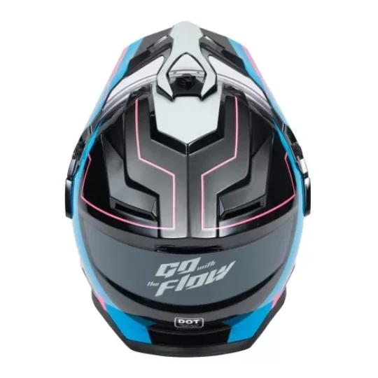 CASCA CFMOTO NEGRU/ALBASTRU 85244H