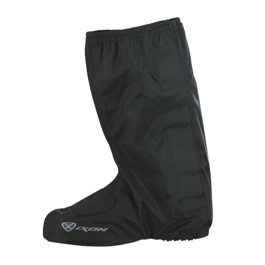 Set protectii (huse) de ploaie ghete (incaltaminte) moto Ixon model York - culoare: negru - Negru , L