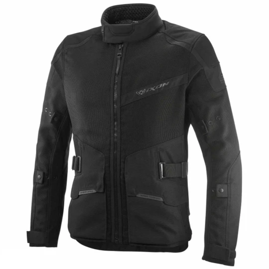 Geaca (jacheta) motociclete barbati Touring/Adventure Ixon vara model M-Njord MS culoare: negru - Negru , 4XL