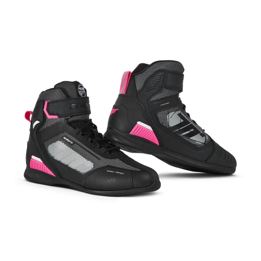Ghete (cizme) moto Racing femei Seventy model SD-BR2 Veloce culoare: negru/roz - Negru/roz , 39