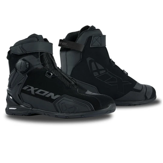 Ghete moto Roadster barbati All Season Ixon model Bull 2 WP MS culoare: negru (100% waterproof) - Negru , 42