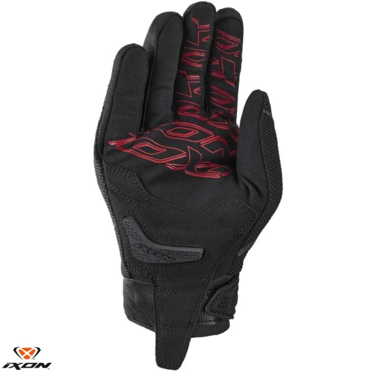 Manusi barbati Roadster vara Ixon model Hurricane 2 MS culoare: negru/rosu - degete tactile - Negru/rosu , S (7/8)