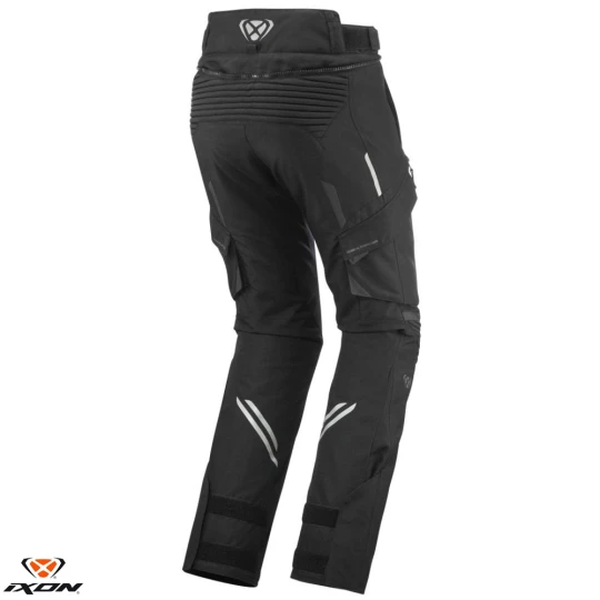 Pantaloni motociclete barbati Touring/Adventure Ixon All season model Midgard MS culoare: negru - Negru , L