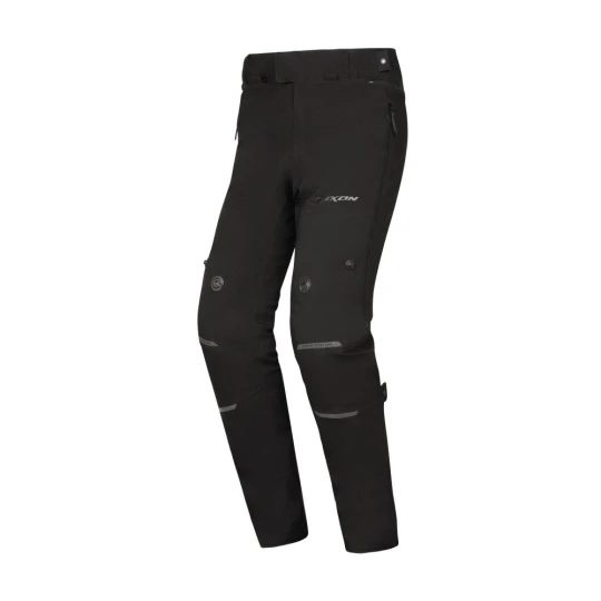 Pantaloni motociclete barbati Touring/Adventure Ixon All season model M-SKD MS culoare: negru (pantaloni laminati; waterproof pe exterior) - Negru , M