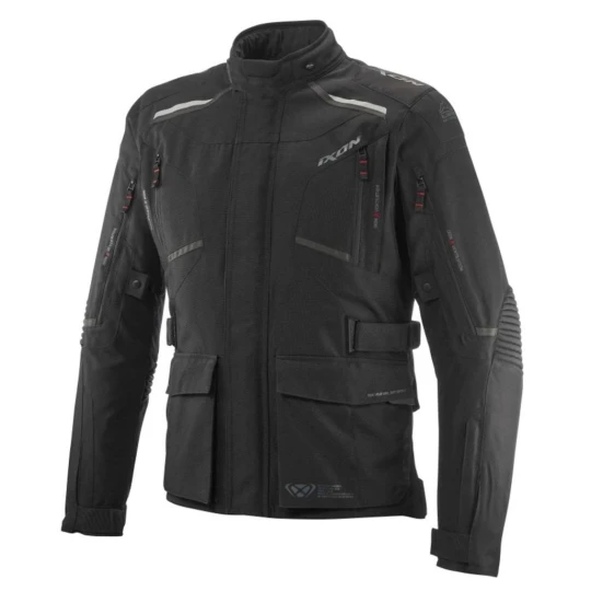 Geaca (jacheta) motociclete barbati Touring/Adventure Ixon All season model Midgard MS culoare: negru - Negru , XXXL