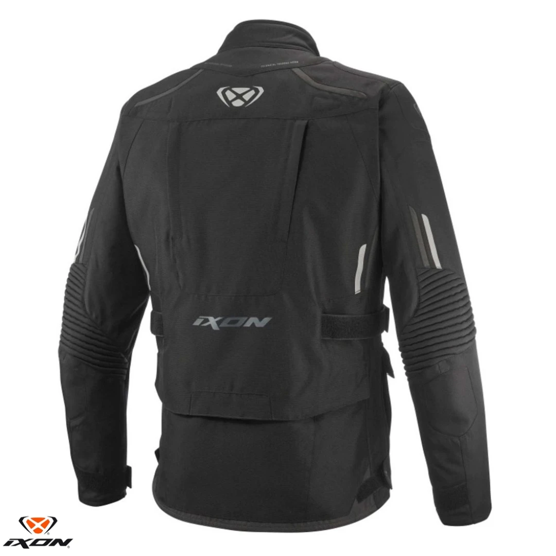 Geaca (jacheta) motociclete barbati Touring/Adventure Ixon All season model Midgard MS culoare: negru - Negru , 4XL Geaca (jacheta) motociclete barbati Touring/Adventure Ixon All season model Midgard MS culoare: negru - Negru , 4XL