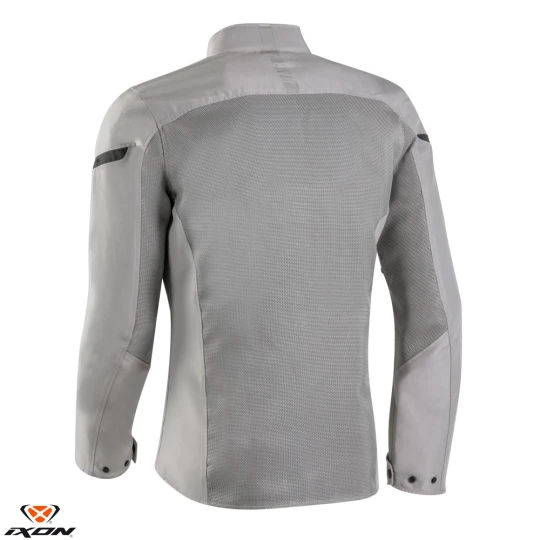 Geaca (jacheta) motociclete barbati Racing/Roadster Ixon vara model Fresh MS culoare: greige (gri) - Greige (gri) , M