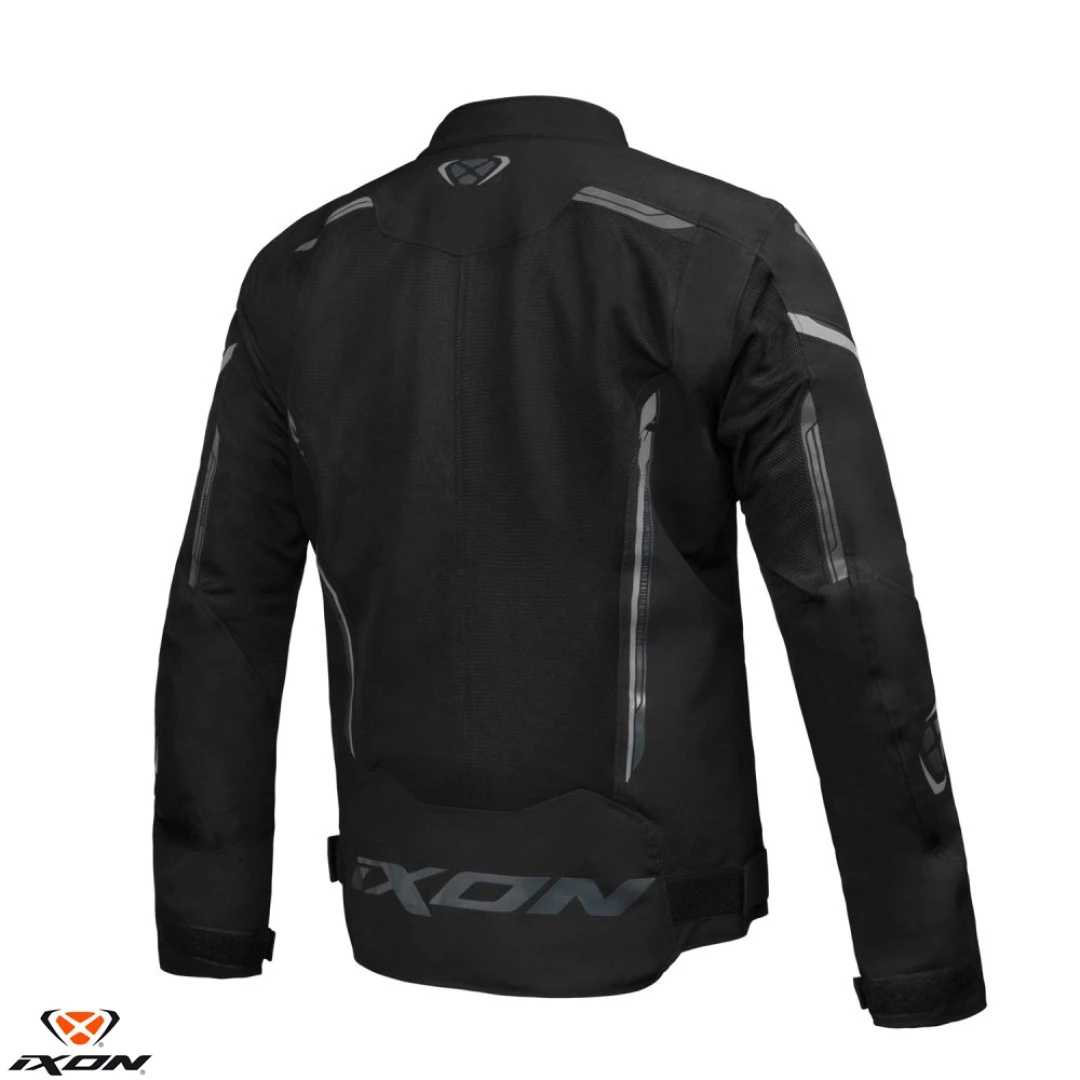 Geaca (jacheta) motociclete barbati Racing/Roadster Ixon vara model Striker AIR WP MS culoare: negru - Negru , S Geaca (jacheta) motociclete barbati Racing/Roadster Ixon vara model Striker AIR WP MS culoare: negru - Negru , S