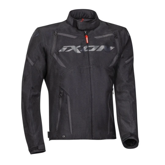 Geaca (jacheta) motociclete barbati Racing/Roadster Ixon mid-season model Striker MS culoare: negru - Negru , 4XL