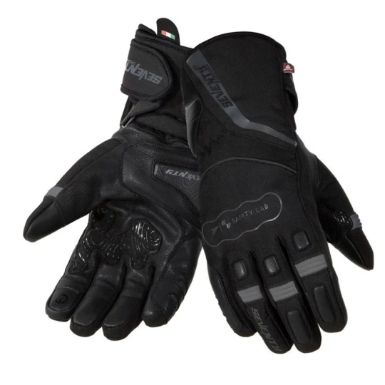 Manusi barbati Touring iarna Seventy model SD-T7 Gobi negru/gri - S (7 cm)