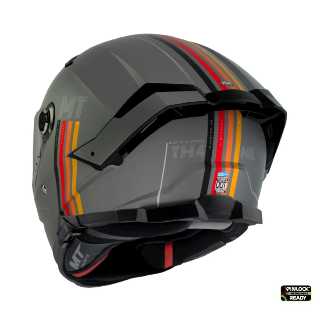 Casca integrala MT Thunder 4 SV MIL C2 gri mat (ochelari soare integrati) - tip viziera MT-V-28B - Gri mat , L (59/60cm) Casca integrala MT Thunder 4 SV MIL C2 gri mat (ochelari soare integrati) - tip viziera MT-V-28B - Gri mat , L (59/60cm)
