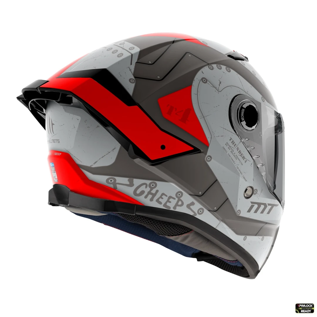 Casca integrala MT Thunder 4 SV Cheep B5 rosu mat (ochelari soare integrati) - tip viziera MT-V-28B - Rosu mat , XL (61/62cm) Casca integrala MT Thunder 4 SV Cheep B5 rosu mat (ochelari soare integrati) - tip viziera MT-V-28B - Rosu mat , XL (61/62cm)