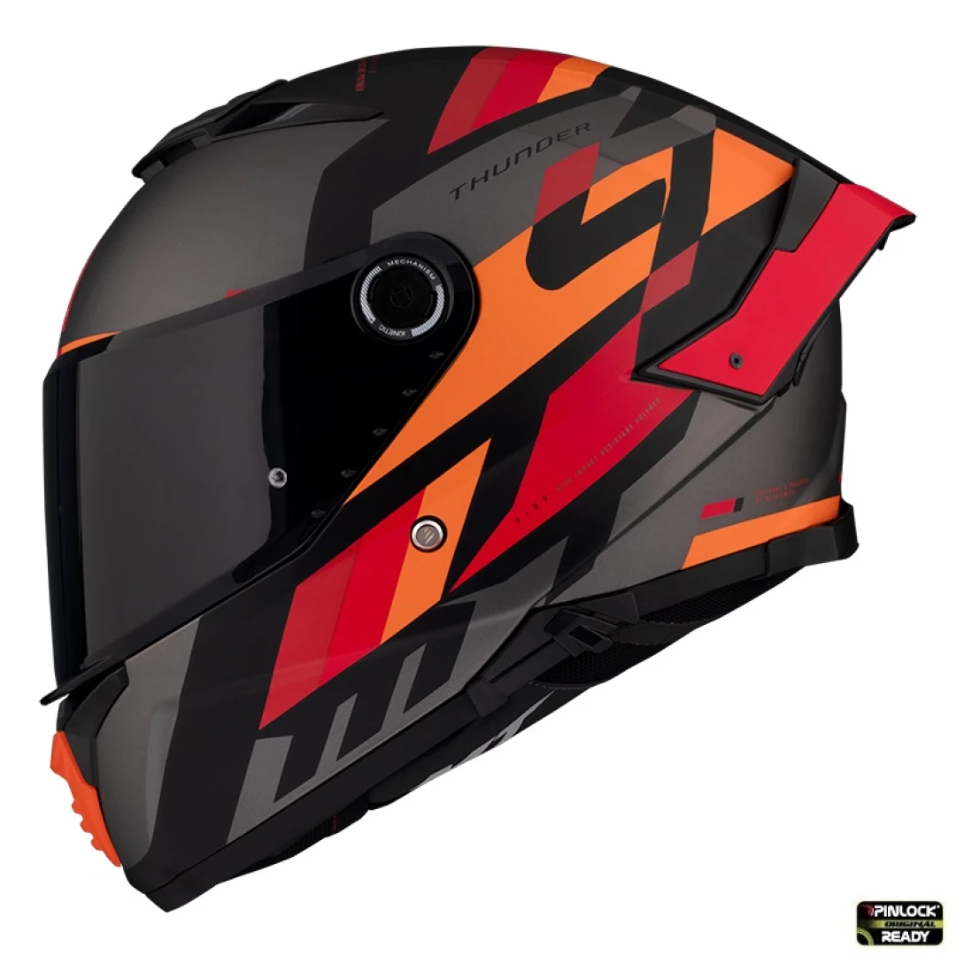 Casca integrala MT Thunder 4 SV Ergo B15 rosu mat (ochelari soare integrati) - tip viziera MT-V-28B - Rosu mat , L (59/60cm) Casca integrala MT Thunder 4 SV Ergo B15 rosu mat (ochelari soare integrati) - tip viziera MT-V-28B - Rosu mat , L (59/60cm)