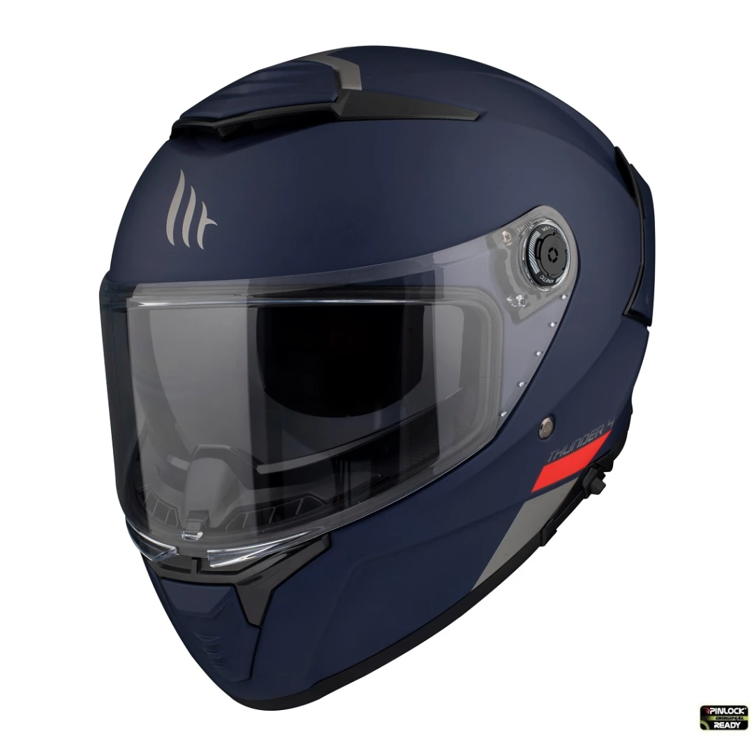 Casca integrala MT Thunder 4 SV A7 albastru mat (ochelari soare integrati) - tip viziera MT-V-28B - Albastru mat , M (57/58cm) Casca integrala MT Thunder 4 SV A7 albastru mat (ochelari soare integrati) - tip viziera MT-V-28B - Albastru mat , M (57/58cm)