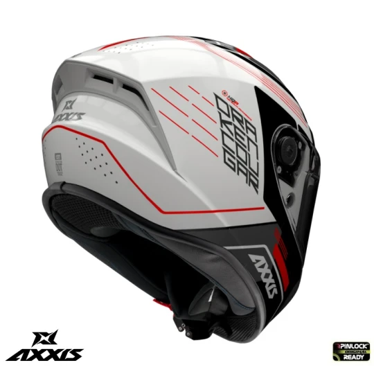 Casca integrala Axxis model Draken S Cougar A5 rosu lucios - tip viziera: MT-V-18C - Rosu lucios , M (57/58cm)