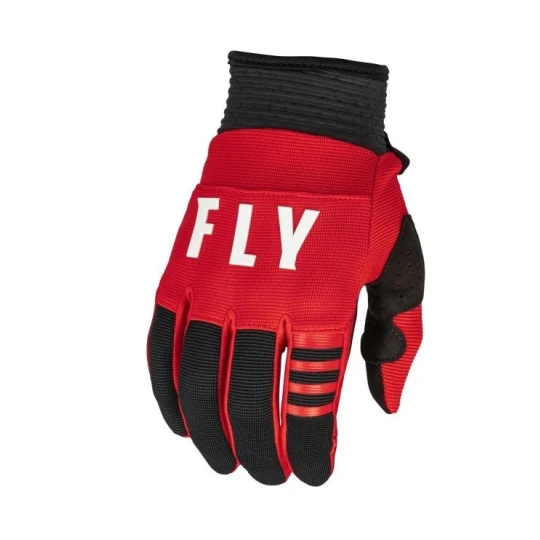Manusi moto copii cross-enduro Fly Racing model F-16 culoare: negru/rosu - Negru/rosu , S