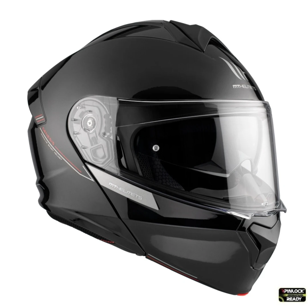 Casca modulabila MT Genesis SV A1 negru lucios Pinlock ready - omologare noua ECE 22.06 - tip viziera: MT-V-25 - Negru lucios , M (57/58cm) Casca modulabila MT Genesis SV A1 negru lucios Pinlock ready - omologare noua ECE 22.06 - tip viziera: MT-V-25 - Negru lucios , M (57/58cm)