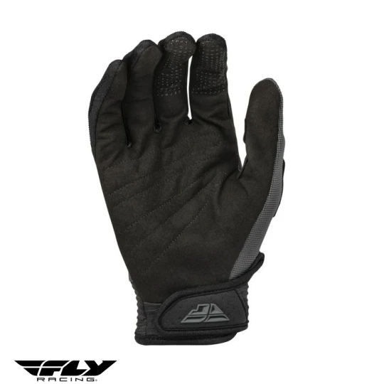 Manusi moto copii cross-enduro Fly Racing model F-16 culoare: negru/gri - Negru/gri , M