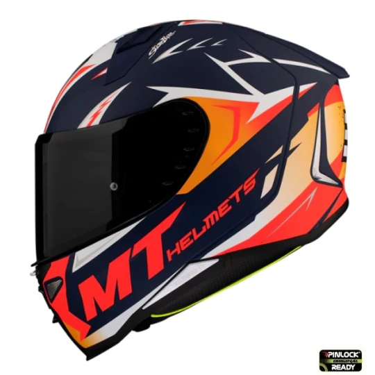 Casca integrala MT Revenge 2 Acosta A37 albastru mat - Albastru mat , XL (61/62cm)