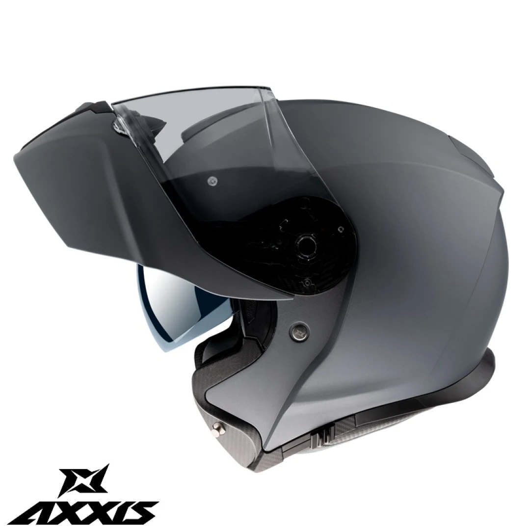Casca modulabila Axxis model Gecko SV A1 negru mat (ochelari soare integrati) - Negru mat , XXL (63/64cm) Casca modulabila Axxis model Gecko SV A1 negru mat (ochelari soare integrati) - Negru mat , XXL (63/64cm)