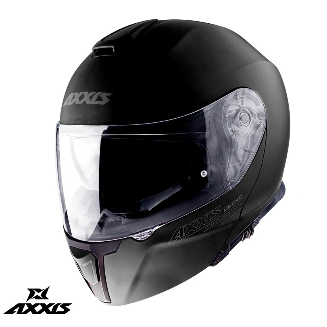 Casca modulabila Axxis model Gecko SV A1 negru mat (ochelari soare integrati) - Negru mat , XXL (63/64cm) Casca modulabila Axxis model Gecko SV A1 negru mat (ochelari soare integrati) - Negru mat , XXL (63/64cm)
