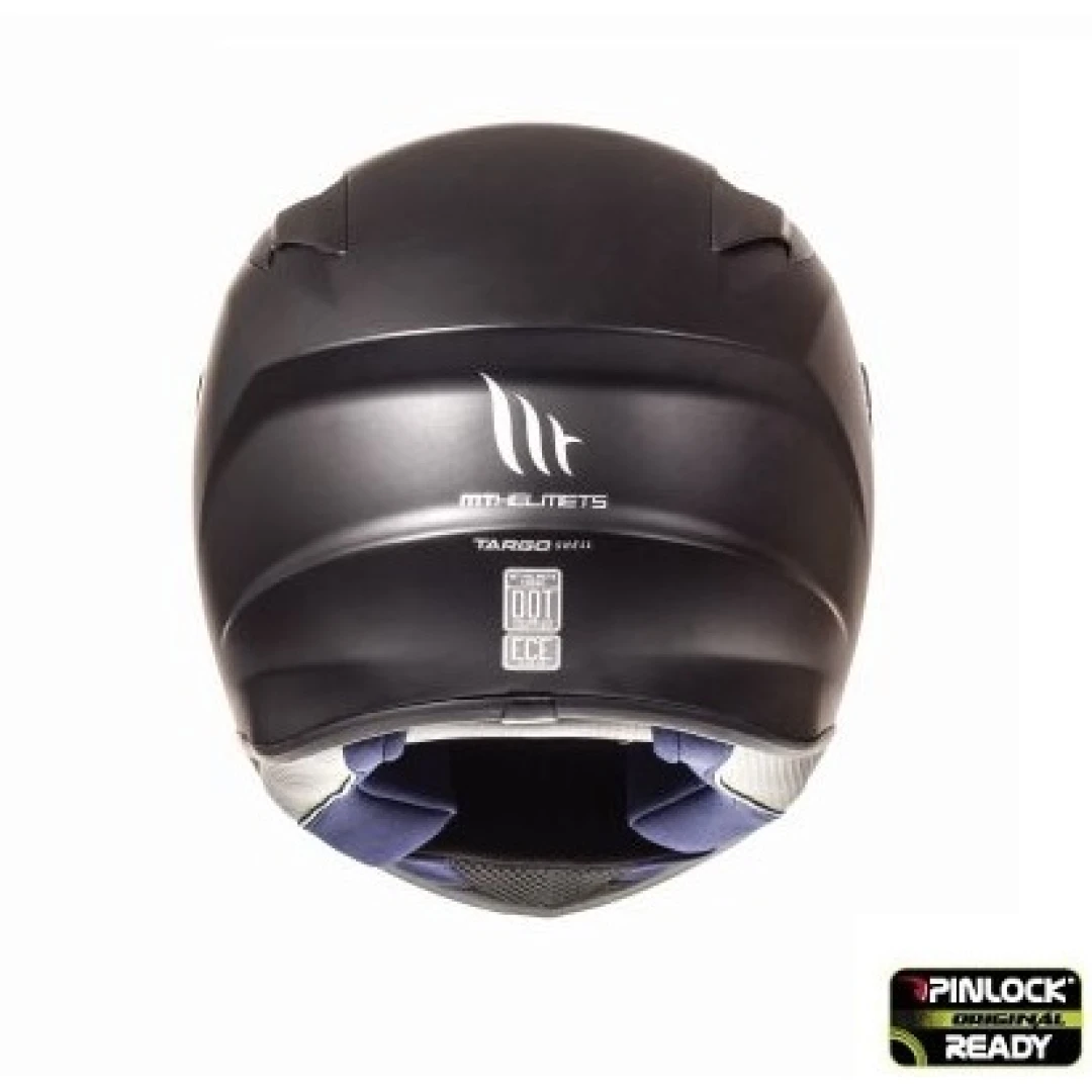 Casca integrala motociclete MT Targo solid A1 negru mat – tip MT-V-14 - Negru mat , XL (61/62cm) Casca integrala motociclete MT Targo solid A1 negru mat – tip MT-V-14 - Negru mat , XL (61/62cm)
