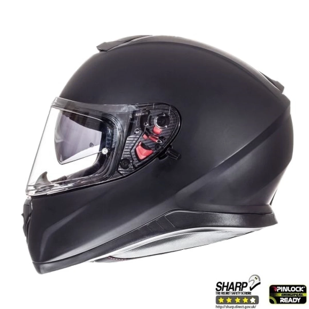 Casca integrala motociclete MT Thunder III SV negru mat (ochelari soare integrati - Negru mat , XXXL (65/66cm) Casca integrala motociclete MT Thunder III SV negru mat (ochelari soare integrati - Negru mat , XXXL (65/66cm)