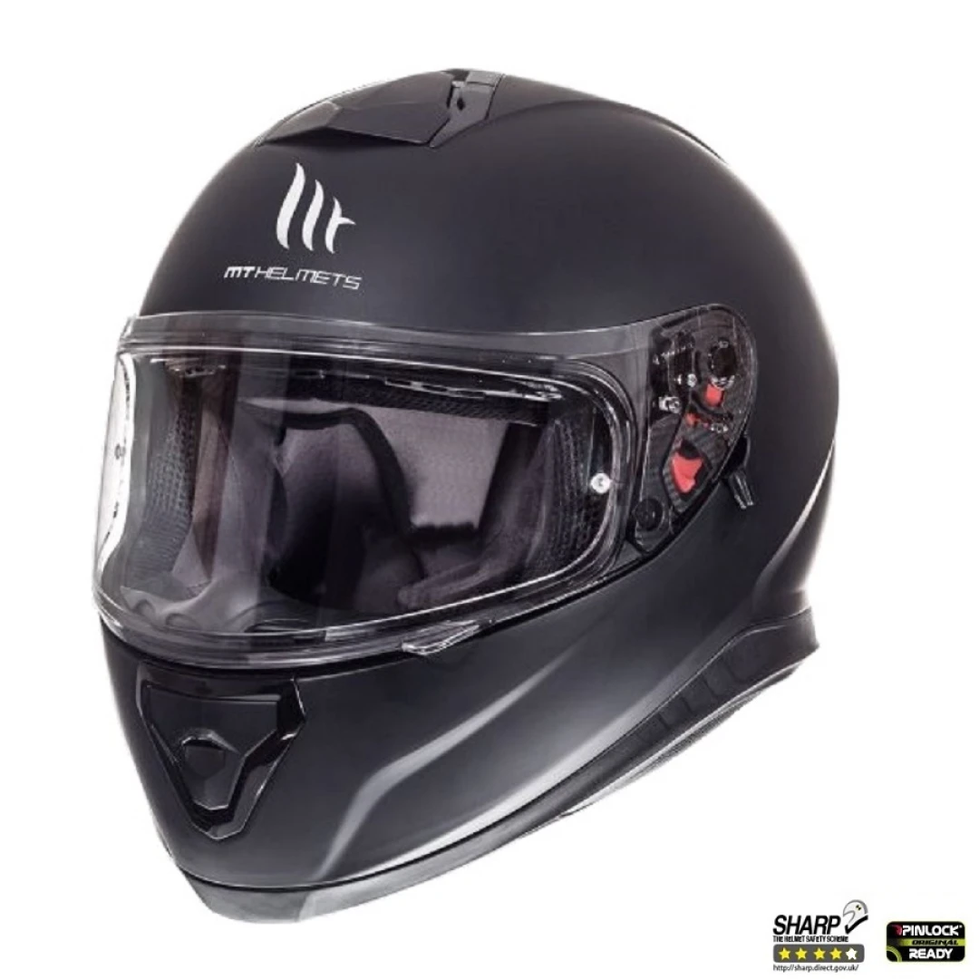 Casca integrala motociclete MT Thunder III SV negru mat (ochelari soare integrati - Negru mat , XXXL (65/66cm) Casca integrala motociclete MT Thunder III SV negru mat (ochelari soare integrati - Negru mat , XXXL (65/66cm)