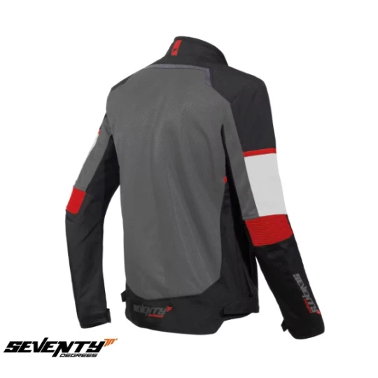 Geaca (jacheta) barbati Racing vara Seventy model SD-JR60 Thunder culoare: negru/gri - Negru/gri , M