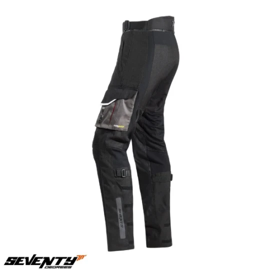 Pantaloni motociclete barbati Touring/Adventure Seventy vara model SD-PT4 Atacama culoare: negru (wateproof) - Negru , L