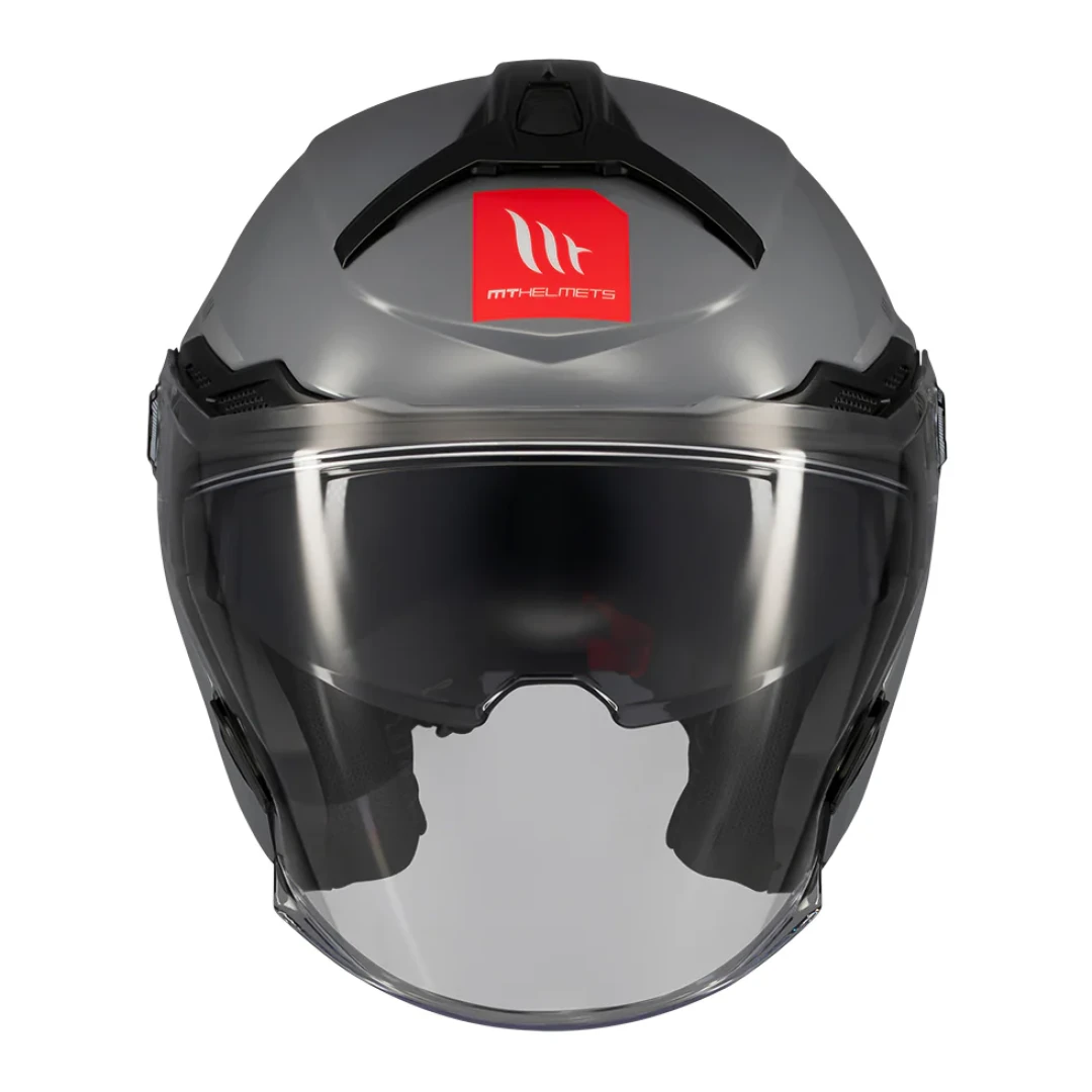 Casca open face motociclete MT Cosmo SV A2 gri lucios (ochelari soare integrati) - tip viziera: MT-V-37 - Gri lucios , L (59/60cm) Casca open face motociclete MT Cosmo SV A2 gri lucios (ochelari soare integrati) - tip viziera: MT-V-37 - Gri lucios , L (59/60cm)