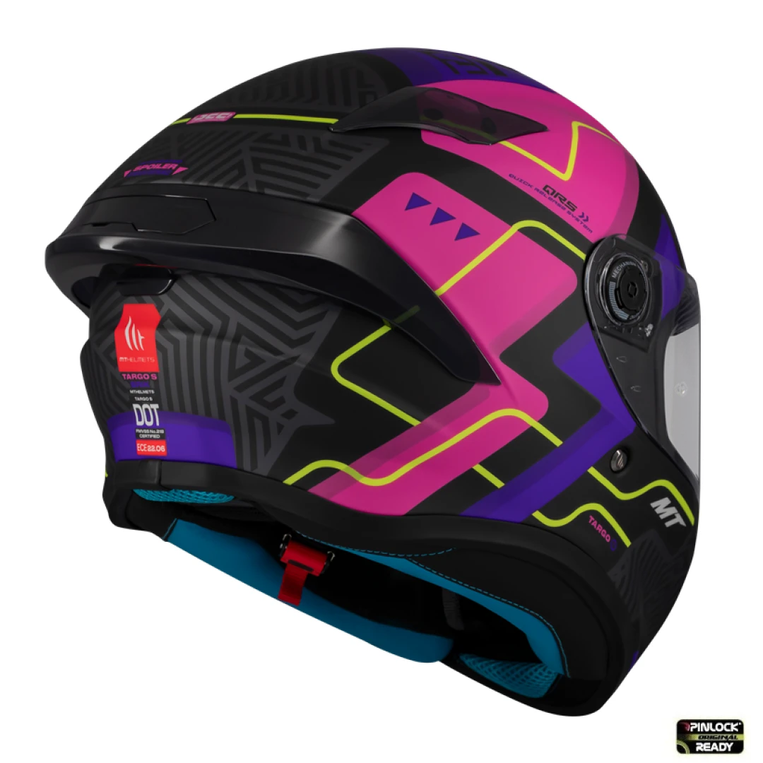 Casca integrala MT Targo S Brik C8 roz mat - omologare noua ECE 22.06 - tip viziera: MT-V-14B - Roz mat , S (55/56cm) Casca integrala MT Targo S Brik C8 roz mat - omologare noua ECE 22.06 - tip viziera: MT-V-14B - Roz mat , S (55/56cm)