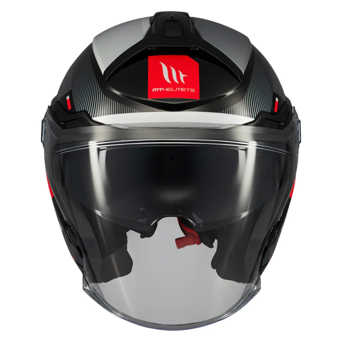 Casca open face motociclete MT Cosmo SV Silence B2 negru/gri lucios (ochelari soare integrati) - tip viziera: MT-V-37 - Negru/gri lucios , XL (61/62cm) Casca open face motociclete MT Cosmo SV Silence B2 negru/gri lucios (ochelari soare integrati) - tip viziera: MT-V-37 - Negru/gri lucios , XL (61/62cm)