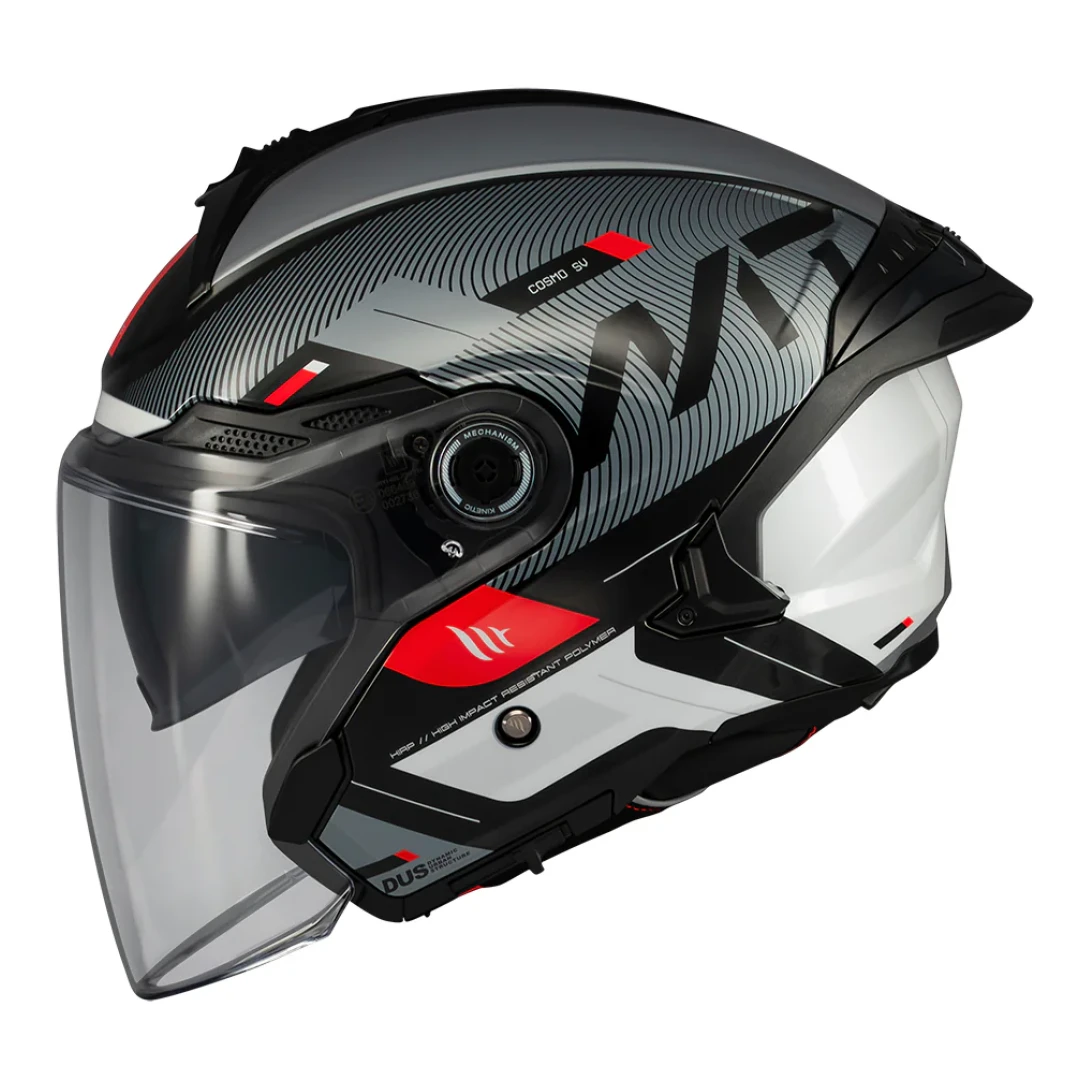 Casca open face motociclete MT Cosmo SV Silence B2 negru/gri lucios (ochelari soare integrati) - tip viziera: MT-V-37 - Negru/gri lucios , XL (61/62cm) Casca open face motociclete MT Cosmo SV Silence B2 negru/gri lucios (ochelari soare integrati) - tip viziera: MT-V-37 - Negru/gri lucios , XL (61/62cm)
