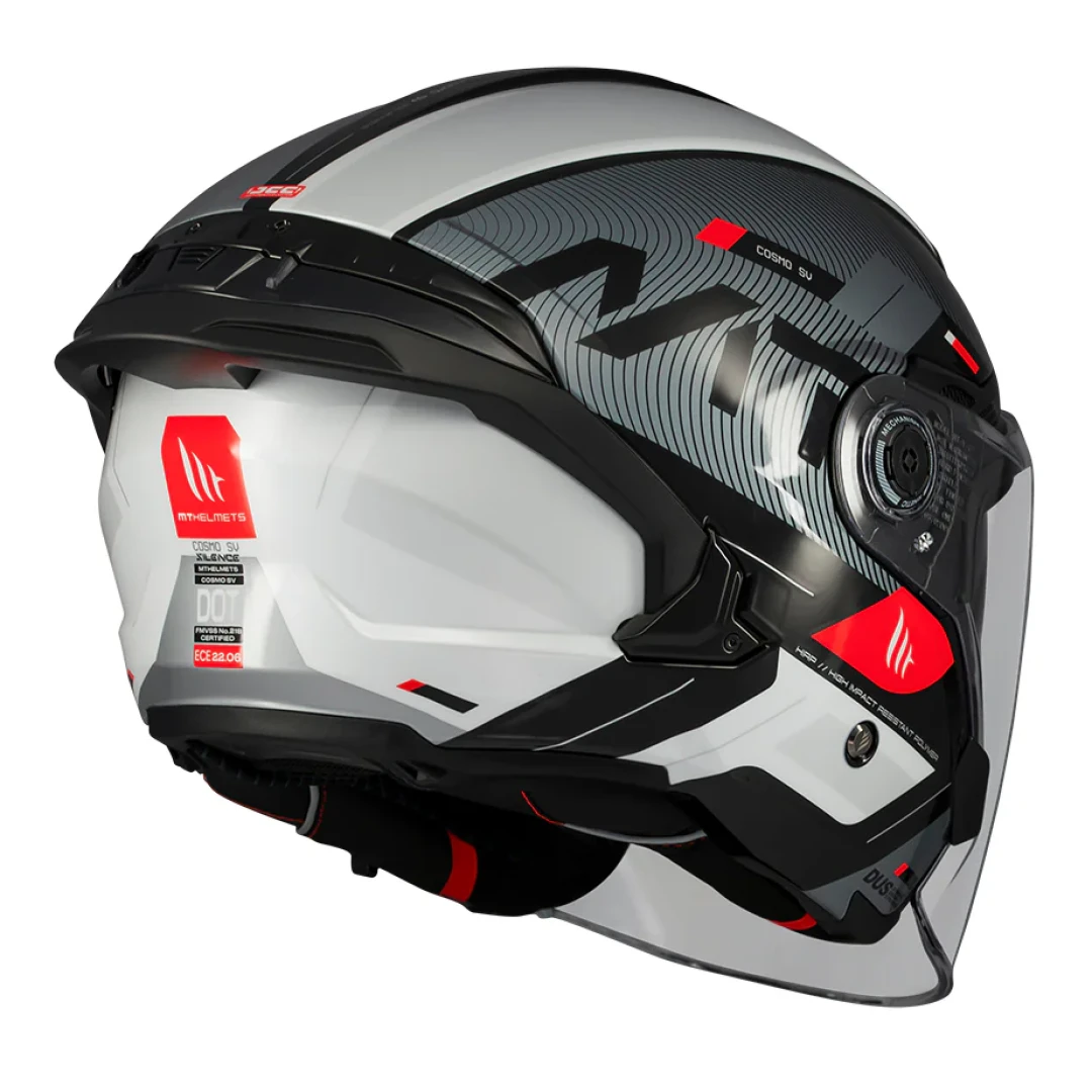 Casca open face motociclete MT Cosmo SV Silence B2 negru/gri lucios (ochelari soare integrati) - tip viziera: MT-V-37 - Negru/gri lucios , XL (61/62cm) Casca open face motociclete MT Cosmo SV Silence B2 negru/gri lucios (ochelari soare integrati) - tip viziera: MT-V-37 - Negru/gri lucios , XL (61/62cm)