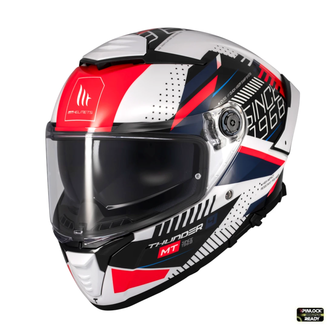 Casca integrala MT Thunder 4 SV Luminence A7 alb/rosu/albastru lucios (ochelari soare integrati) - tip viziera: MT-V-28B - Alb/rosu/albastru lucios , M (57/58cm) Casca integrala MT Thunder 4 SV Luminence A7 alb/rosu/albastru lucios (ochelari soare integrati) - tip viziera: MT-V-28B - Alb/rosu/albastru lucios , M (57/58cm)