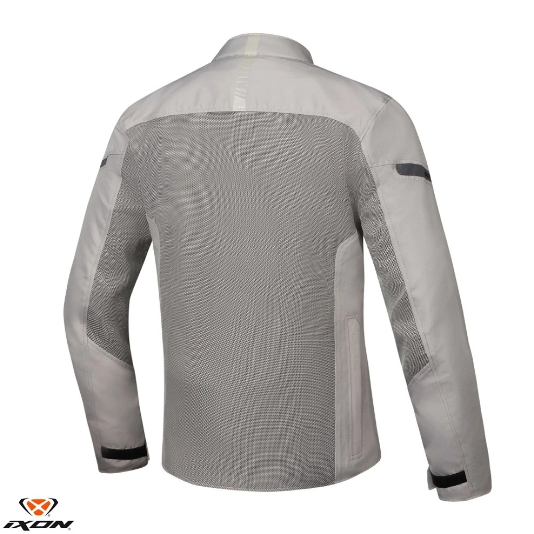 Geaca (jacheta) motociclete barbati Racing/Roadster Ixon vara model Fresh MS culoare: greige (gri) - tip croi: Slim Fit - Greige (gri) , XL Geaca (jacheta) motociclete barbati Racing/Roadster Ixon vara model Fresh MS culoare: greige (gri) - tip croi: Slim Fit - Greige (gri) , XL