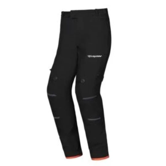 Pantaloni motociclete barbati Touring/Adventure Ixon All season model M-SKD MS culoare: negru/rosu (pantaloni laminati; waterproof pe exterior) - Negru/rosu , XL