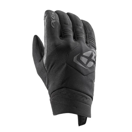 Manusi barbati Roadster Mid-season textil/piele Ixon model MIG 2 WP MS culoare: negru - degete tactile - waterproof - Negru , XL (10/11)