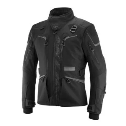 Geaca (jacheta) motociclete barbati Touring/Adventure Ixon All season/vara model Odin MS culoare: negru - Negru , 4XL