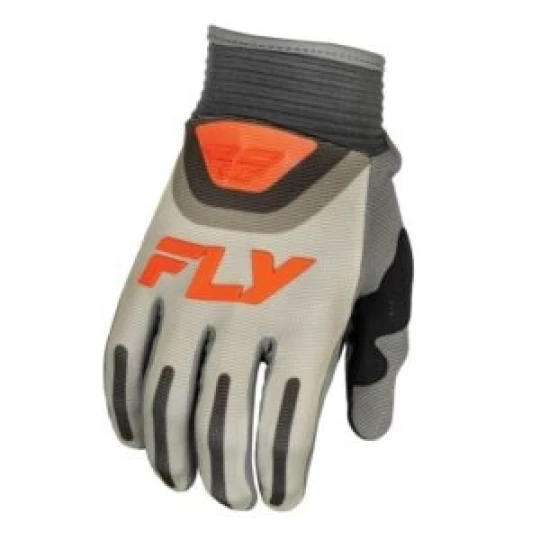 Manusi moto unisex cross-enduro Fly Racing model F-16 culoare: gri/portocaliu - Gri/portocaliu , XS (6 cm)
