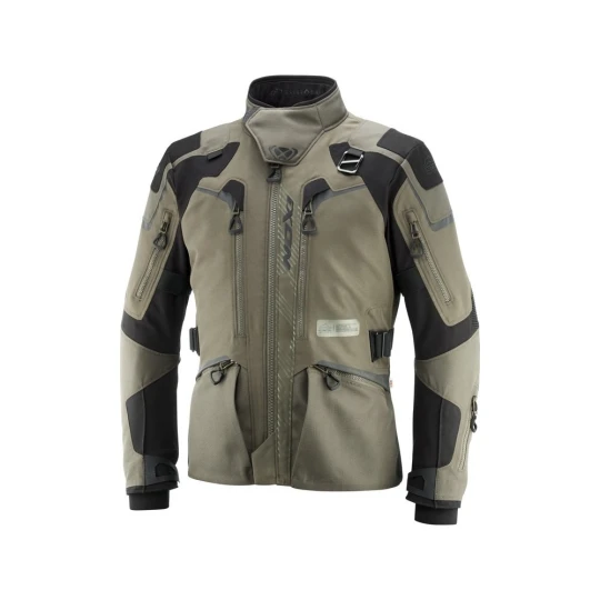 Geaca (jacheta) motociclete barbati Touring/Adventure Ixon All season/vara model Odin MS culoare: khaki/negru - Khaki/negru , M