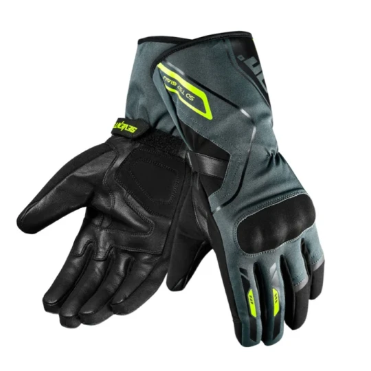 Manusi barbati Touring/Adventure iarna Seventy model SD-T57 Giao-culoare:negru/gri/galben fluor - Negru/gri/galben fluor , 3XL (13/14)