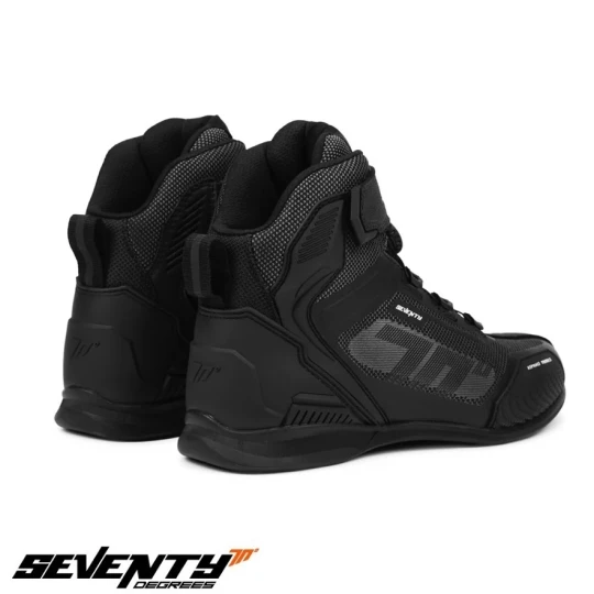 Ghete (cizme) moto Racing Unisex Seventy model SD-BR3 Veloce Pro culoare: negru - Negru , 42