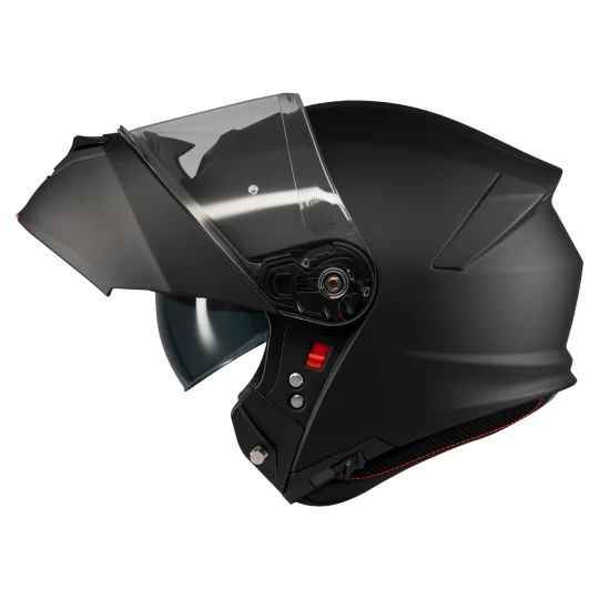 Casca modulabila MT Genesis SV Pure A1 negru mat Pinlock ready - omologare noua ECE 22.06 - tip viziera: MT-V-25 - Negru mat , S (55/56cm)