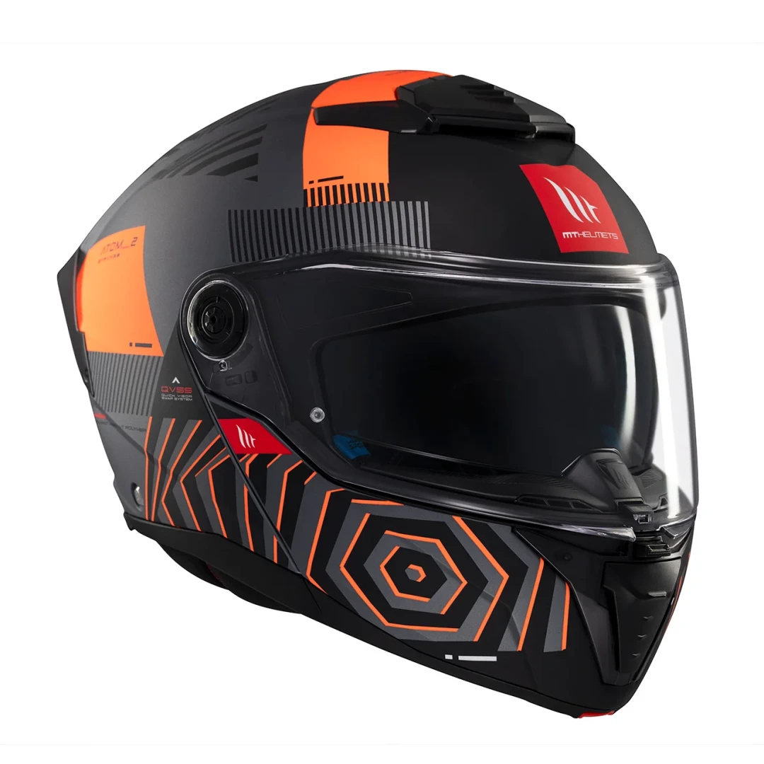 Casca modulabila MT Atom 2 SV Strange C4 gri/portocaliu mat (ochelari soare integrati) Pinlock Ready - tip viziera: MT-V-35 - Gri/portocaliu mat , L (59/60cm) Casca modulabila MT Atom 2 SV Strange C4 gri/portocaliu mat (ochelari soare integrati) Pinlock Ready - tip viziera: MT-V-35 - Gri/portocaliu mat , L (59/60cm)
