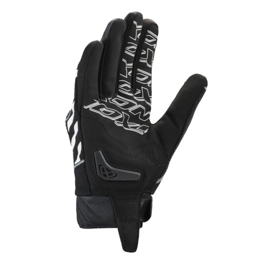 Manusi barbati Roadster vara textil Ixon model Venum Hurry culoare: negru/gri/alb – degete tactile - Negru/gri/alb , 2XL (11/12)
