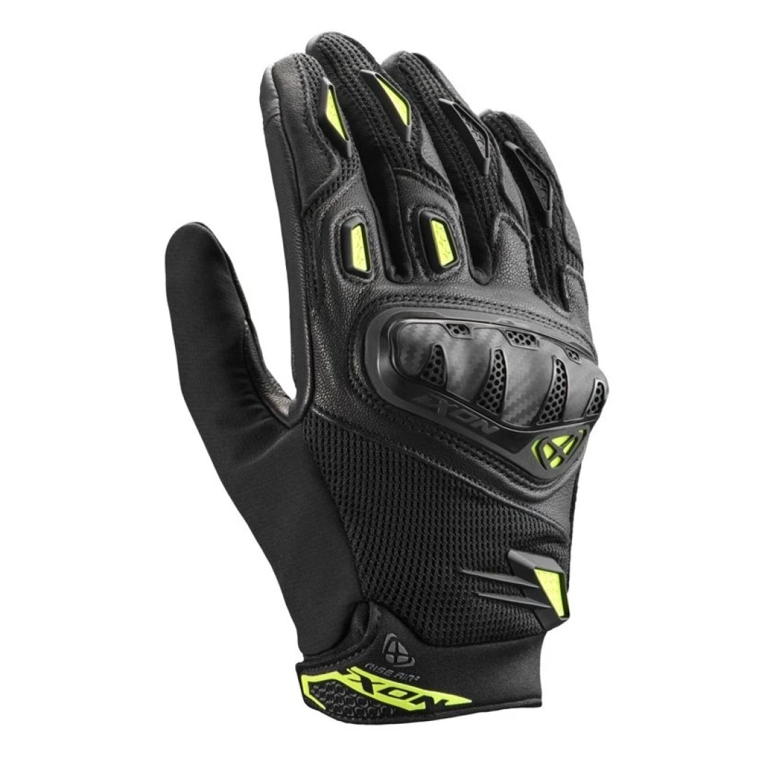 Manusi barbati Roadster vara piele/textil Ixon model Rise Air 2 MS culoare: negru/galben - degete tactile - Negru/galben , L (9/10) Manusi barbati Roadster vara piele/textil Ixon model Rise Air 2 MS culoare: negru/galben - degete tactile - Negru/galben , L (9/10)